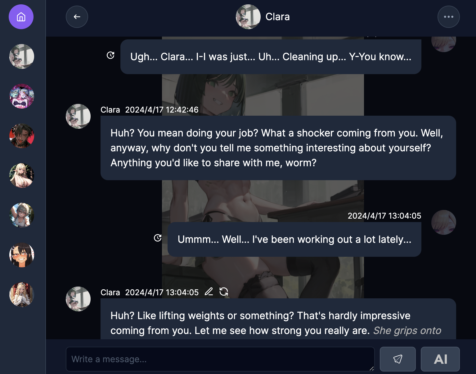 Unfiltered Nsfw AI Chat, right at NsfwGPT.ai